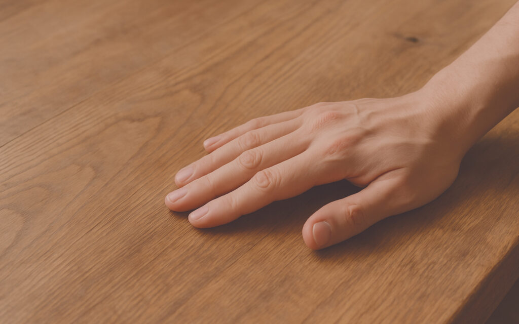 Professionelle Reparatur und Werterhaltung von Möbeloberflächen durch Büchner Büro Ressort.